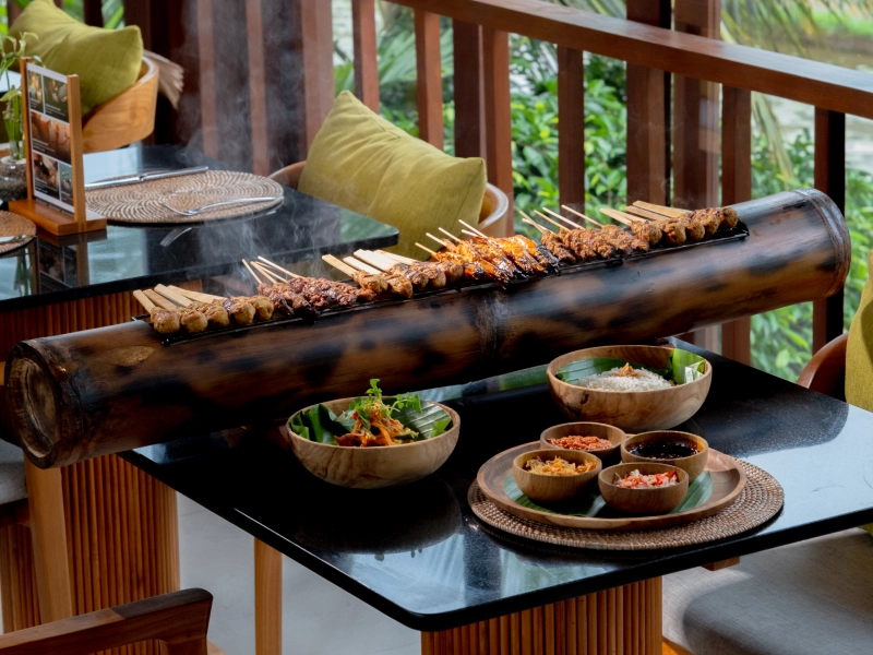 BAMBOO SATAY PLATTER Paoman